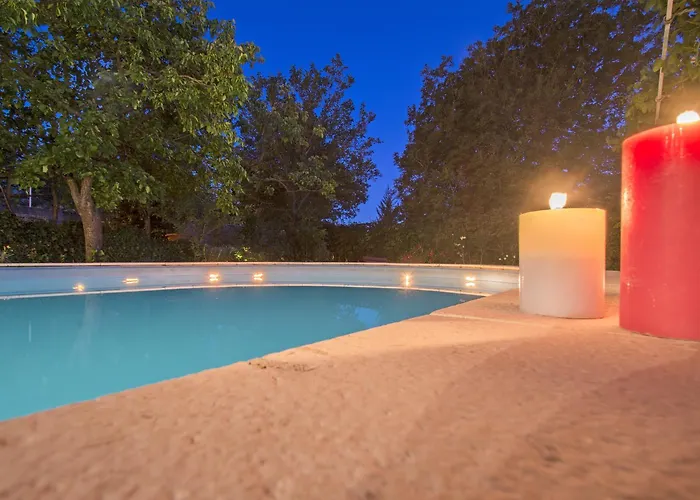 Tatil Evi Mediterrane Steinfinca Mit Privatpool, Privatparkplatz, Bbq-bereich, Waschmaschine